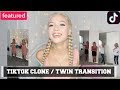 TIKTOK CLONE / TWIN TRANSITION  I Romina Gafur