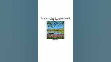 How to say thank you in different languages #howto #language #thankyou #fypシ #blowup