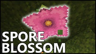 How To Get SPORE BLOSSOM In MINECRAFT