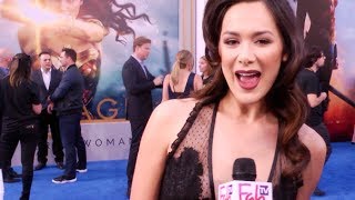 Samantha Jo at the premiere of WONDER WOMAN