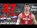 Mario Hezonja 37 POINTS Croatia vs Slovenia (6/18/2021)