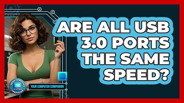 Are All USB 3.0 Ports The Same Speed?
