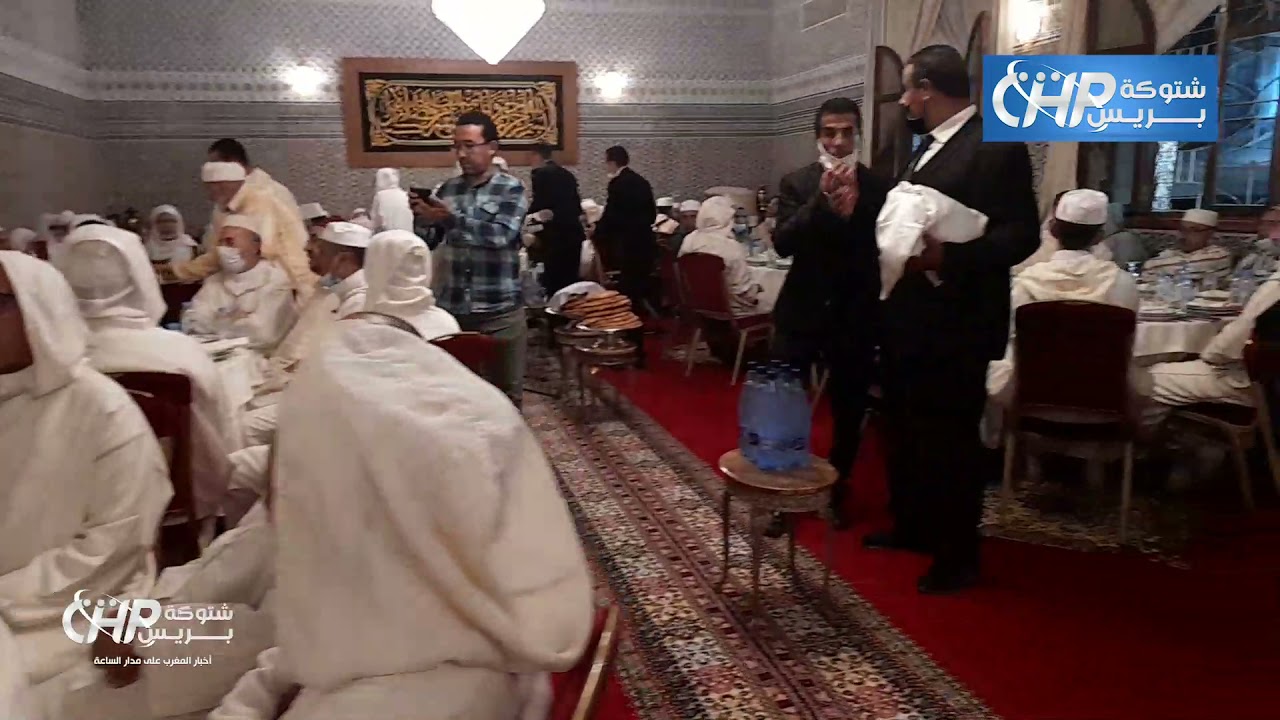 قراءة ناذرة للبردة  بالطريقة السوسية بمنزل الراحل إبراهيم إدحلي بيشا