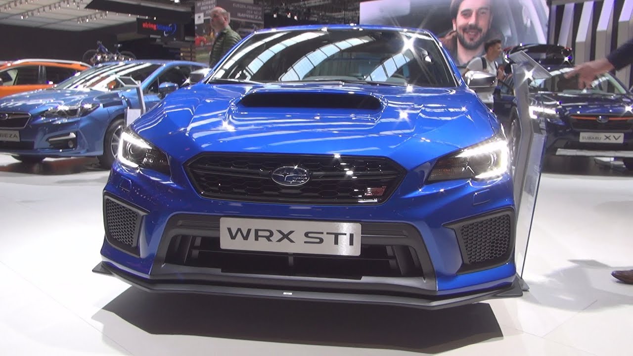 Subaru Wrx Sti Sport 2018 Exterior And Interior