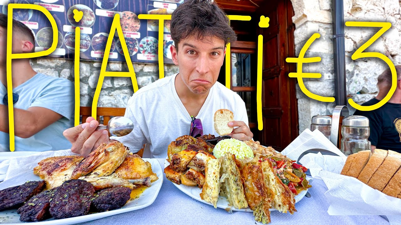 Abbiamo ordinato tutto il menù per €30 in Albania