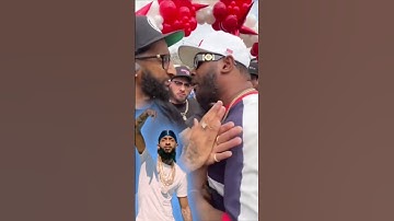 Nipsey Hussle’s Brother Blacc Sam in Heated Exchange at Marathon Burger Opening 🏁#nipseyhussle