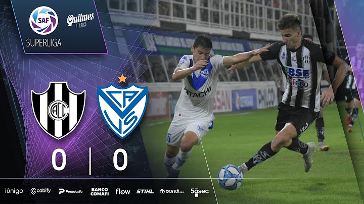 Fecha 12: resumen de Central Córdoba - Vélez