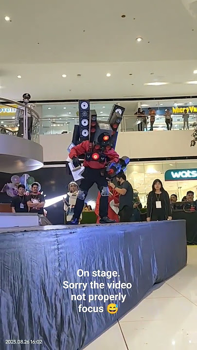 Titan Speakerman Cosplay Junior Division Geek Con 2023 @ SM Davao