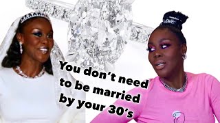 DON'T LET ANYBODY MAKE YOU FEEL BAD IF YOU'RE NOT MARRIED IN YOUR 3O'S!! | Fumi Desalu-Vold screenshot 4