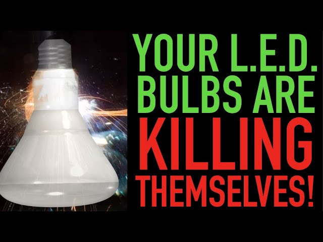 Make LED Lightbulbs Last Forever and Prevent Overheating! Longer Lamp Life.  