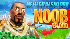 me hago pasar por noob en duos random fortnite rubinho vlc duration 16 08 - codigo de creador fortnite miniatura