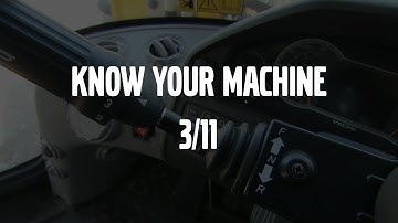 Know your machine – Volvo Wheel Loaders H-series – Basic operator training – 3/11