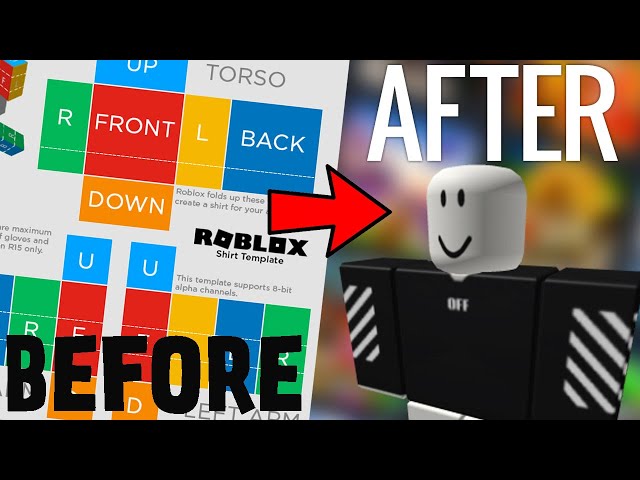 Design you any clothing template on roblox by Creationco1