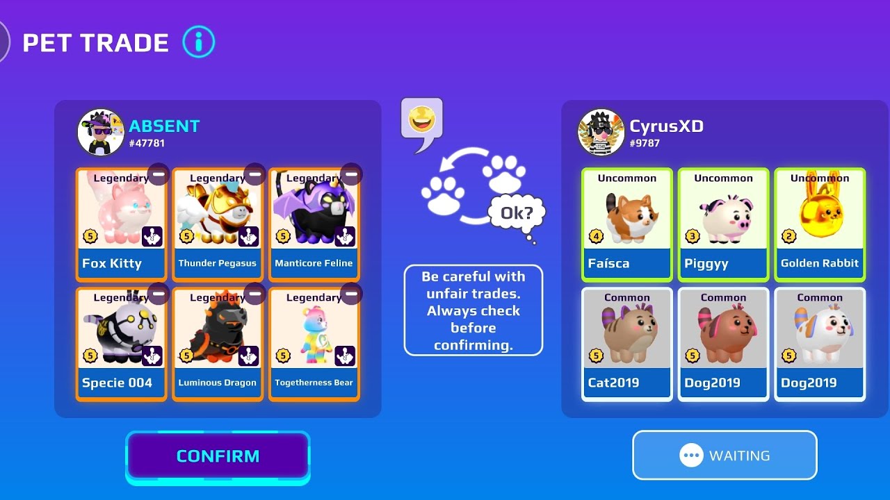 Crazy trades 😱| pk xd pet trade 1#pkxd 