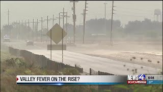 Dust storms causing worry over valley fever