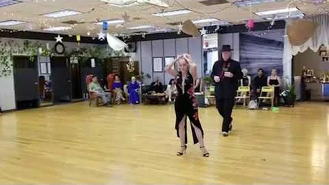 Melissa Bartlett and Ken Broom Perform A SpicyTango