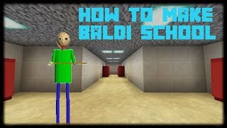 Minecraft Pe | Building Baldi Basics School