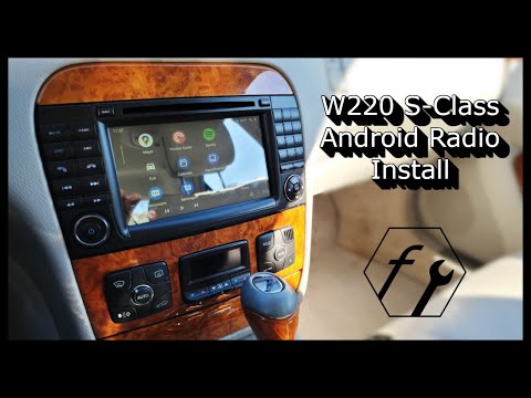 Installing an Android Head Unit in a Mercedes S-Class (W220 Facelift)