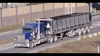 TRUCKSPOTTING #42 in Montreal Canada - November 2023 - A few rare catches