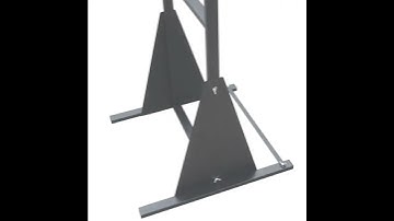(D DART STORE) FIRMCROSS DARTBOARD STAND - PORTABLE HEAVY DUTY DART BOARD STAND