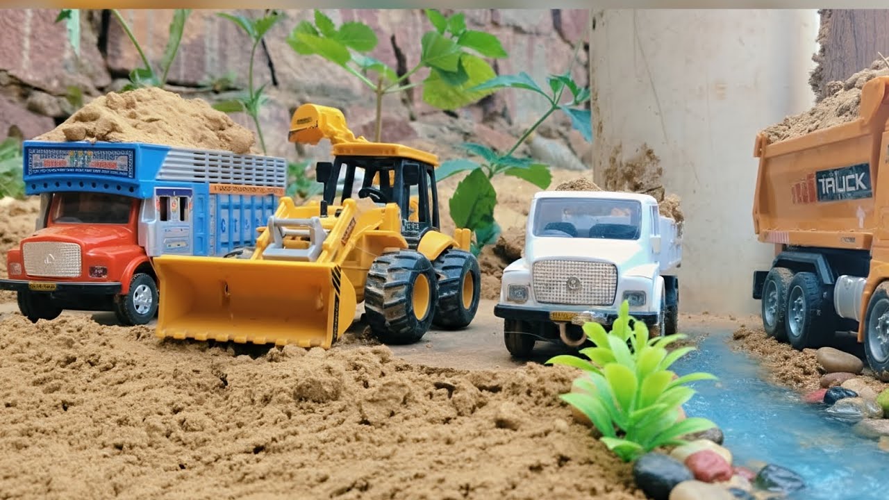 RC Monster Truck testing Rc Tractor Trolley toy 🪀 video Rc Truck toy 🪀 video @GuruTeam-l5w toy 🪀