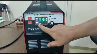 Functions of TRUE ARC 230 Inverter Welding Machine