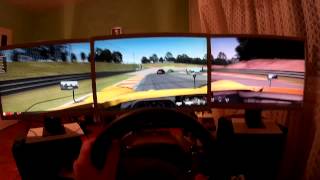 POV Assetto Corsa SPA Lotus Eleven vs Ruf - Motion Simulator
