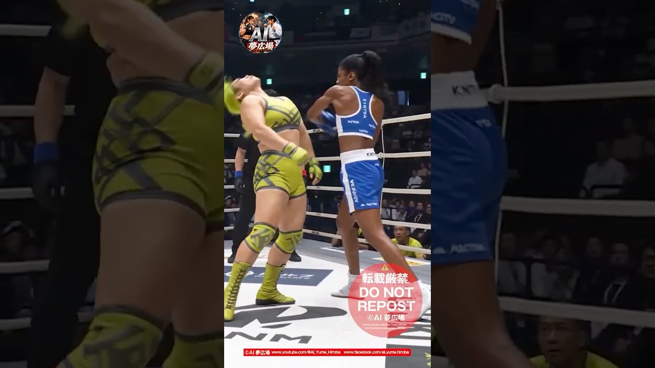 【ヒザ蹴りを耐えて連打KO】ボクシング vs プロレス #Boxing #ProWrestling #異種格闘技戦