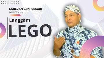 LANGGAM LEGO || MANTHOUS ||Cover by Krisna Riswanto @krisnariswanto KR music production