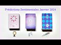 💗 ☃️Vos prédictions sentimentales pour le mois de Janvier 2024☃️ 💗Tirage à 3 choix🕰️🎶🕊