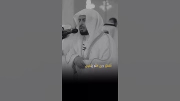 شيخ سعد الغامدي اجمل حالات واتس اب دينية سورة آل عمران 🌿💙