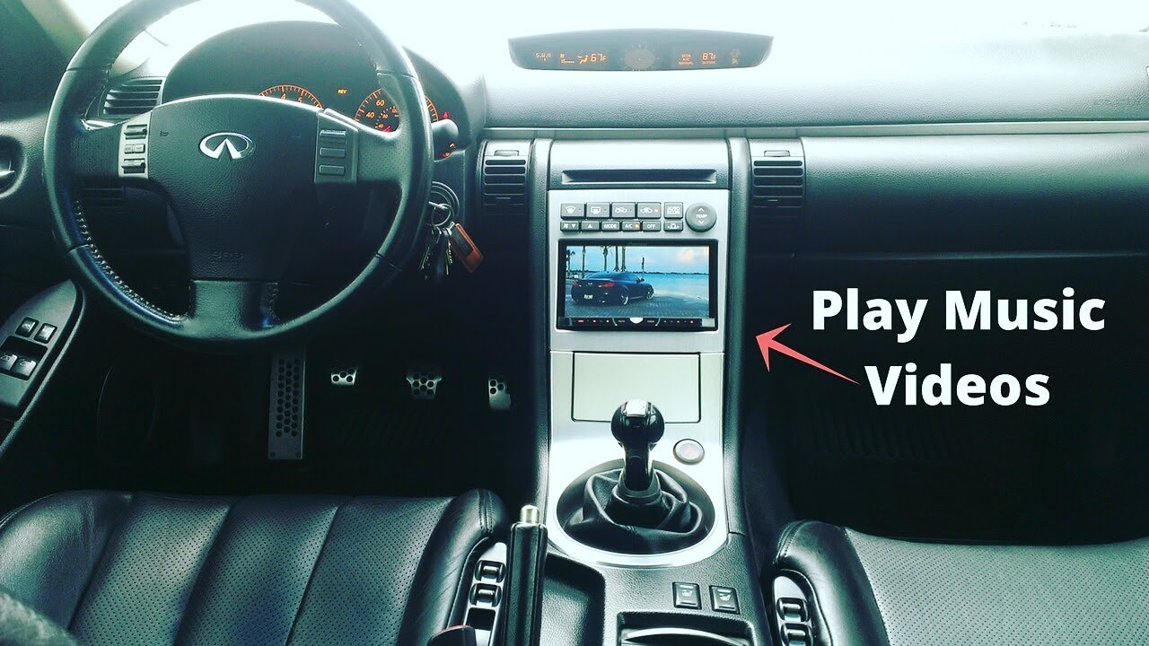 How to PLAY MUSIC VIDEOS or movies while driving YouTube