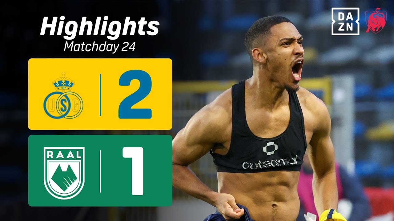 Union SG verslaat RAAL La Louvière thuis. 👏💯 | Union SG - RAAL La Louvière