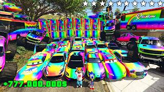 Information I STOLE MODIFIED RAINBOW CARS WITH SONIC FROM REAL LIFE IN GTA 5 News