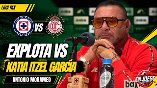 Toluca: ¡Mohamed dice que Katia Itzel no está capacitada!