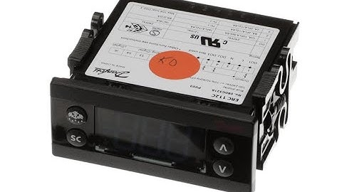 How to set the lower set point of a Danfoss ERC112C.