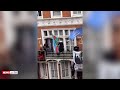 Ցուցարարները ներխուժել են Լոնդոնում Ադրբեջանի դեսպանատուն