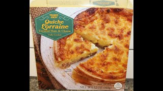 Trader Joe’s Quiche Lorraine Uncured Ham & Cheese Review