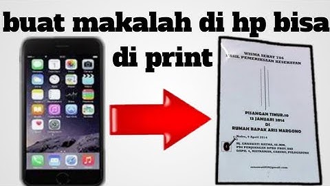 20 Cara Membuat Makalah di HP dengan WPS atau Microsoft