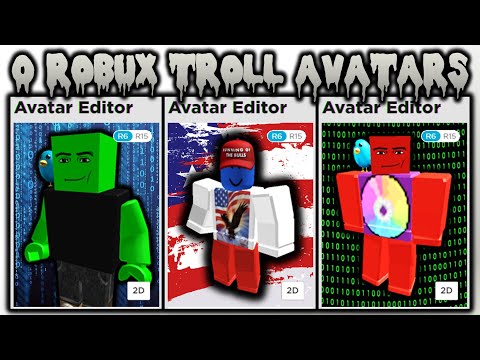 Roblox Troll Avatars That Cost 0 Robux!