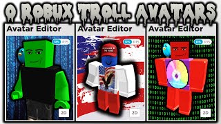 Roblox troll avatars that cost 0 robux! - YouTube