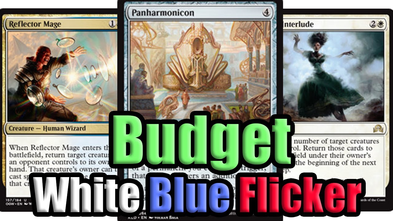 MTG Budget White Blue Flicker Match 4