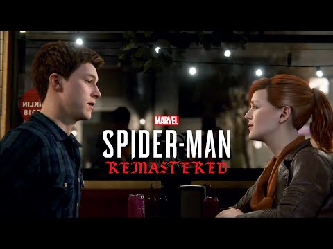 Spider Man Remastered All New Peter and MJ Romance Scenes Part 1