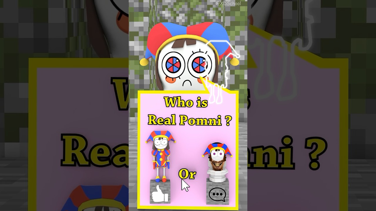 Who Is Pomni'S Real Mother? Speakerman Get Stronger (Perfect Outlines) #shorts #dafuqboom
