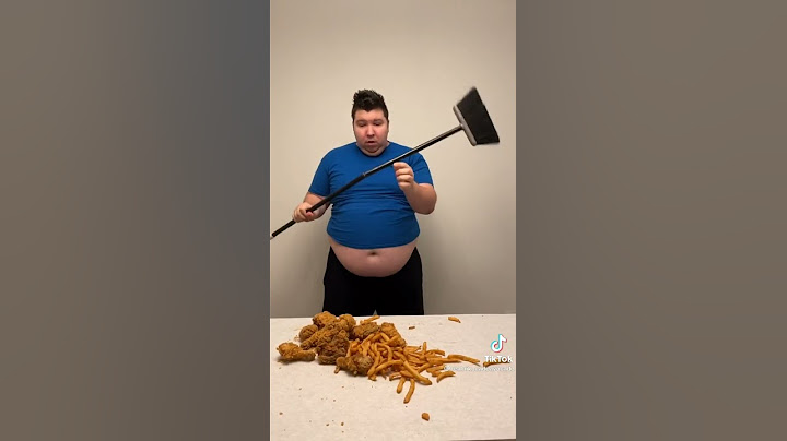 Nikocado breaks his broom