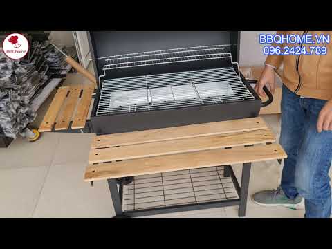 Video Hướng dẫn lắp đặt Bếp nướng than hoa ngoài trời BBQ-05 - youtube