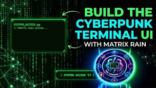 Build a Cyberpunk Terminal UI with Matrix Rain in Pythonπ’π»β¨