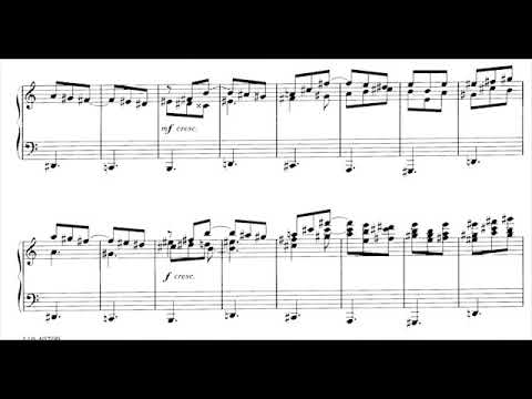 Lowell Liebermann Nocturne No 3 For Piano Op 35 1991 Score Video Youtube