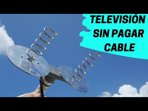 Televisión sin pagar cable: Cómo hacer tu propia antena y ahorrar dinero 