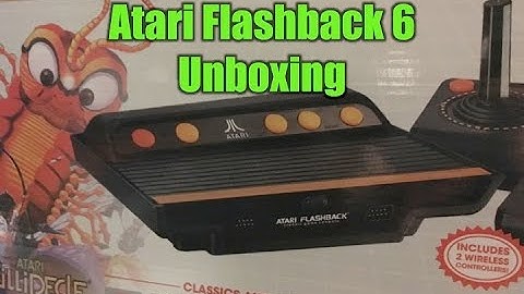 Atari Flashback 6 Unboxing